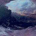Christ Stilleth the Tempest Painting by John Martin Christ Stilleth the Tempest Painting by John Martin