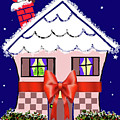 Christmas Card Drawing by Quwatha Valentine Christmas Card Drawing by Quwatha Valentine