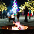 Christmas fire pit Photograph by Stephen Holst Christmas fire pit Photograph by Stephen Holst