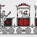 Christmas Train Photograph by Granger
