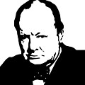 Churchill Digital Art by War Is Hell Store Churchill Digital Art by War Is Hell Store