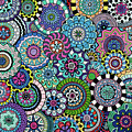 Many Mandalas Painting by Beth Ann Scott Many Mandalas Painting by Beth Ann Scott