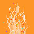 Circuit Board Graphic Photograph by Setsiri Silapasuwanchai Circuit Board Graphic Photograph by Setsiri Silapasuwanchai