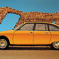 Citroen Gs 1970 Painting by Paul Meijering Citroen Gs 1970 Painting by Paul Meijering