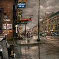 City - Amsterdam NY - Call 666 for Taxi 1941 Photograph by Mike Savad City - Amsterdam NY - Call 666 for Taxi 1941 Photograph by Mike Savad