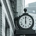 City Clock Photograph by Jason Hughes City Clock Photograph by Jason Hughes