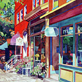 City Flower Painting by Mick Williams City Flower Painting by Mick Williams