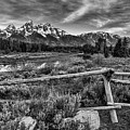 Classic Tetons Photograph by Darren White Classic Tetons Photograph by Darren White