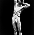 Classical Pose, Nude Male Model, 1893 Photograph by Science Source Classical Pose, Nude Male Model, 1893 Photograph by Science Source
