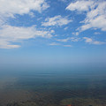 Clear Blue Waters with Clouds, Lake Superior by Jane Melgaard