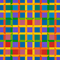 Closed Quadrilateral Lattice Painting by Janet Hansen Closed Quadrilateral Lattice Painting by Janet Hansen
