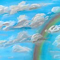 Cloud Busting Painting by David Bigelow Cloud Busting Painting by David Bigelow