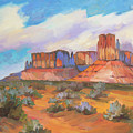 Clouds Passing Monument Valley by Diane McClary Clouds Passing Monument Valley by Diane McClary