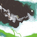 Coffee Bean 2- Abstract Art by Linda Woods Mixed Media by Linda Woods Coffee Bean 2- Abstract Art by Linda Woods Mixed Media by Linda Woods