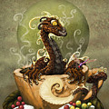 Coffee Dragon Digital Art by Stanley Morrison Coffee Dragon Digital Art by Stanley Morrison