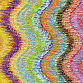 Color Wave Study Number One Painting by Stephen Mauldin Color Wave Study Number One Painting by Stephen Mauldin