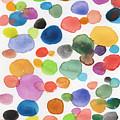 Colorful Bubbles Painting by Linda Woods Colorful Bubbles Painting by Linda Woods