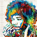 Colorful Haze - Jimi Hendrix Tribute by Sharon Cummings Colorful Haze - Jimi Hendrix Tribute by Sharon Cummings