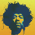 Colorful Hendrix Pop Art by Dan Sproul Colorful Hendrix Pop Art by Dan Sproul