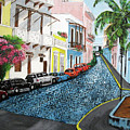 Colorful Old San Juan by Luis F Rodriguez