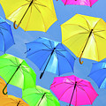 Colorful Umbrellas III Photograph by Raul Rodriguez Colorful Umbrellas III Photograph by Raul Rodriguez