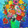 Colorful Wildflowers Abstract Modern Impressionist Palette Knife Oil Painting By Ana Maria Edulescu Painting by Ana Maria Edulescu Colorful Wildflowers Abstract Modern Impressionist Palette Knife Oil Painting By Ana Maria Edulescu Painting by Ana Maria Edulescu