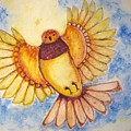 Concerning Angel Bird Painting by Patricia Arroyo Concerning Angel Bird Painting by Patricia Arroyo