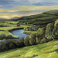 Connecticut River Valley View Two by Nancy Griswold Connecticut River Valley View Two by Nancy Griswold