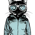 Cool Cat Mixed Media by Nicklas Gustafsson Cool Cat Mixed Media by Nicklas Gustafsson