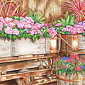 Cordelia's Train Painting by Lori Taylor Cordelia's Train Painting by Lori Taylor