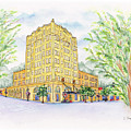 Corner Grandeur Painting by Lori Taylor Corner Grandeur Painting by Lori Taylor