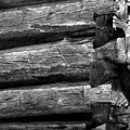 Corner-logs Photograph by Curtis J Neeley Jr Corner-logs Photograph by Curtis J Neeley Jr