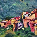 Corniglia Painting by Jeffrey Kolker Corniglia Painting by Jeffrey Kolker