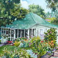 Cottage at Chautauqua Painting by Anne Gifford Cottage at Chautauqua Painting by Anne Gifford