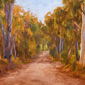 Country Roads 2  Impressionism Art by Michelle Wrighton