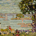 Cove Maine by Maurice Brazil Prendergast Cove Maine by Maurice Brazil Prendergast