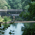 Covered Bridge Photograph by Geoff Jewett Covered Bridge Photograph by Geoff Jewett