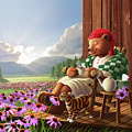 Cozy Porch Digital Art by Jerry LoFaro Cozy Porch Digital Art by Jerry LoFaro
