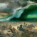 Crossing the Red Sea Painting by Anonymous Crossing the Red Sea Painting by Anonymous