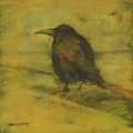 Crow 27 Painting by David Ladmore Crow 27 Painting by David Ladmore
