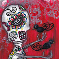 Crow Secrets Painting by Abril Andrade Crow Secrets Painting by Abril Andrade