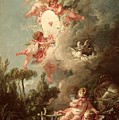 Cupids Target Painting by Francois Boucher Cupids Target Painting by Francois Boucher