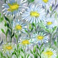 Daisy Dreams Painting by Barrie Stark Daisy Dreams Painting by Barrie Stark
