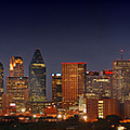 Dallas Skyline at Dusk Photograph by Jon Holiday Dallas Skyline at Dusk Photograph by Jon Holiday