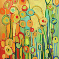 Dance of the Flower Pods Painting by Jennifer Lommers Dance of the Flower Pods Painting by Jennifer Lommers