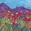 Dancing Flowers Painting by Tanielle Childers Dancing Flowers Painting by Tanielle Childers