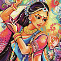 Dancing of the Phoenix Painting by Eva Campbell Dancing of the Phoenix Painting by Eva Campbell