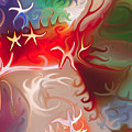 Dancing Stars Painting by Omaste Witkowski Dancing Stars Painting by Omaste Witkowski