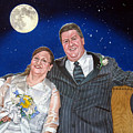 Dave and Sue in oil painting Painting by Christopher Shellhammer Dave and Sue in oil painting Painting by Christopher Shellhammer