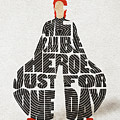 David Bowie Typography Art by Inspirowl Design David Bowie Typography Art by Inspirowl Design